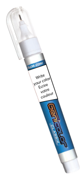 Genicolor Touch-up Paint Pen White | Home Doors and Windows Paint repair  for PVC Metal Aluminum (Pure White 431)